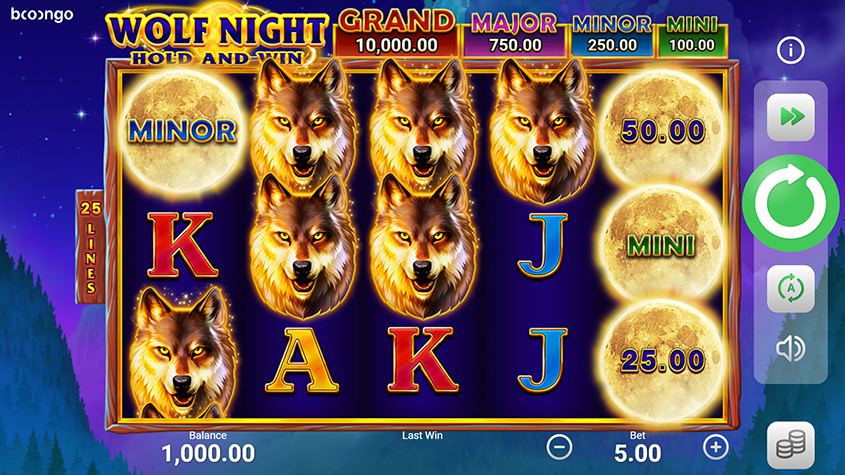 Wolf Night Hold and Win